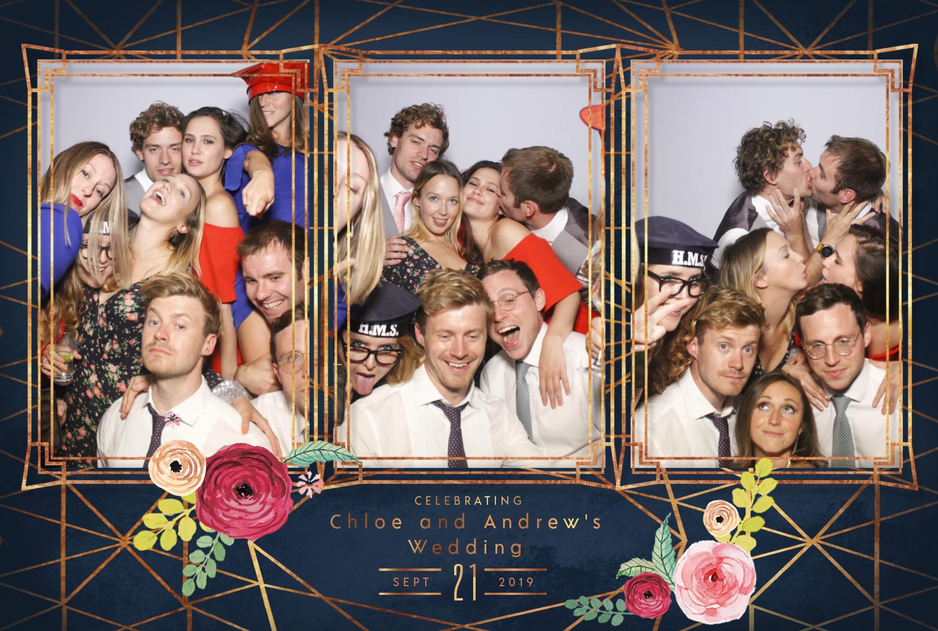 Chloe and Andrew's Wedding | View more photos from the event at gallery.myphotoboothexperience.co.uk/u/MyPhotoBoothExperienceLtd/Chloe-and-Andrews-Wedding